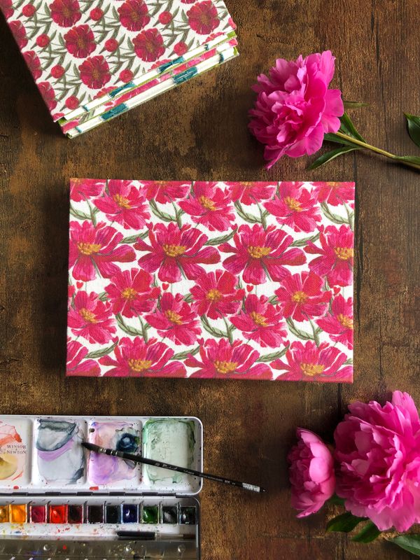 Carnet aquarelle - Un parfum de liberté