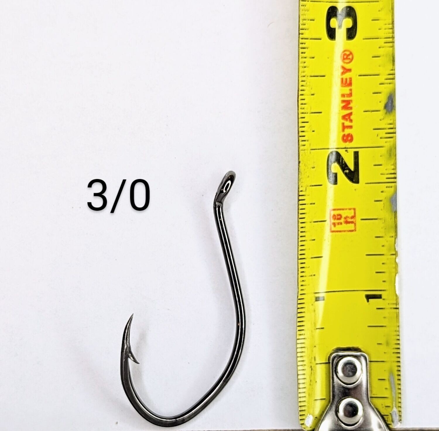 T's Offset Hooks, Size: 3/0 (5 Pack)
