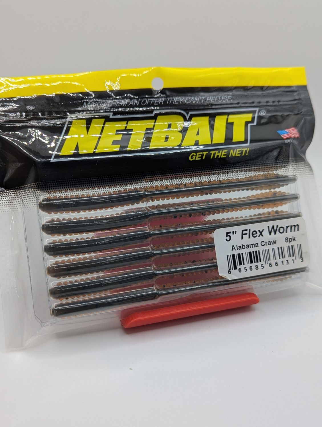 Netbait 5" Flex Worm