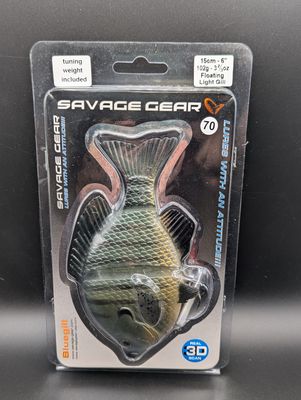 Savage Gear 6" Line Through Bluegill Swimbait