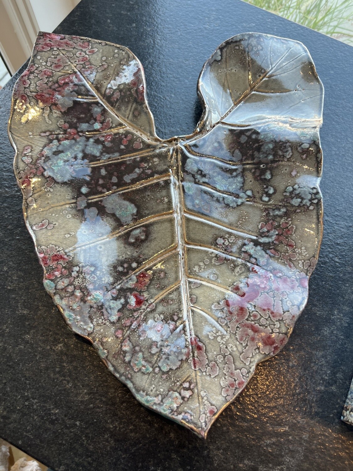 Michelle Currier - Ceramic Leaf, large