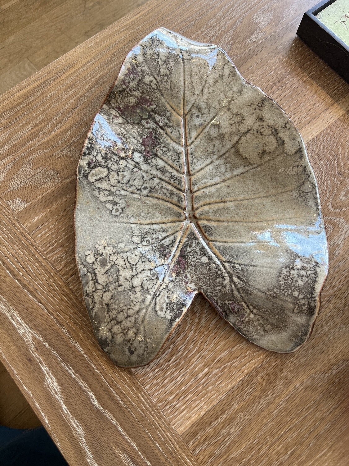 Michelle Currier - Ceramic Leaf, medium