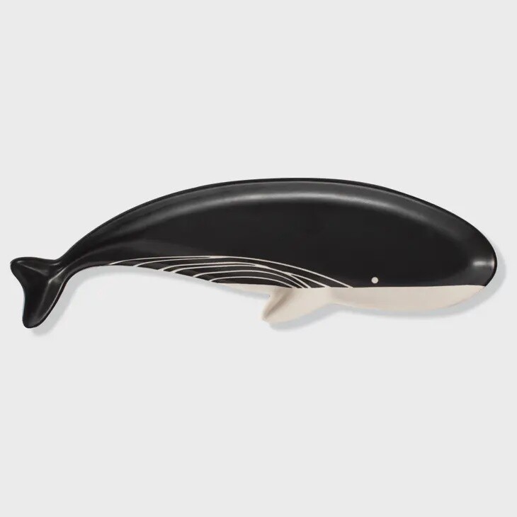 Stoneware Sculpted Tray - Whale
