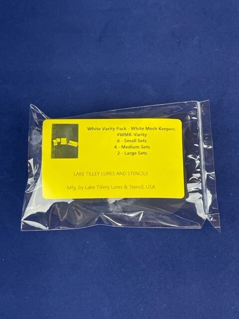 Varity Pack White Flexible Magnetic Mesh Keepers