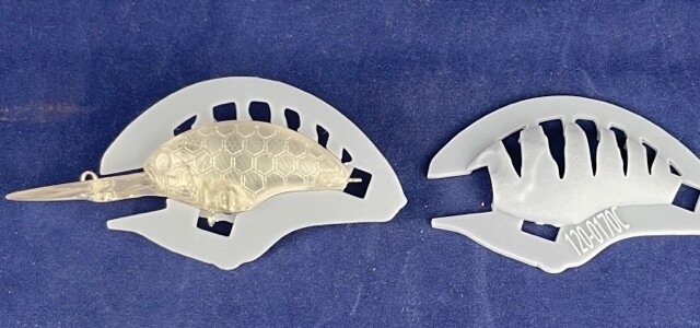 Stencil for 2&quot; Deep Diving Waffle Crankbait (OSP Blitz Ex DR Knock Off)
