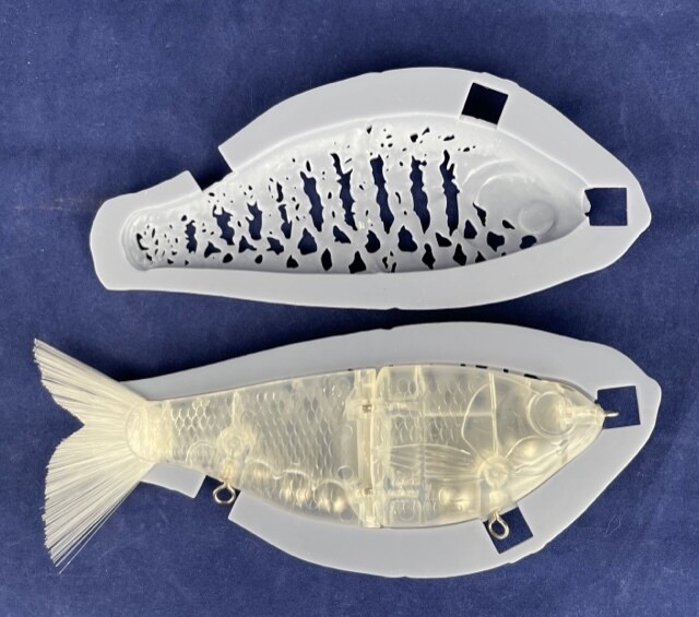 3D Stencil for - 7.1&quot; Big Belly Shad