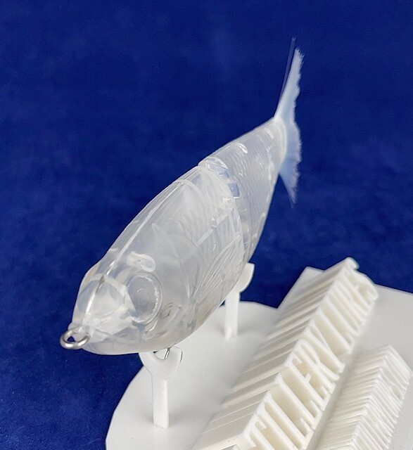 3D Stencil for - 7.1&quot; Big Belly Shad