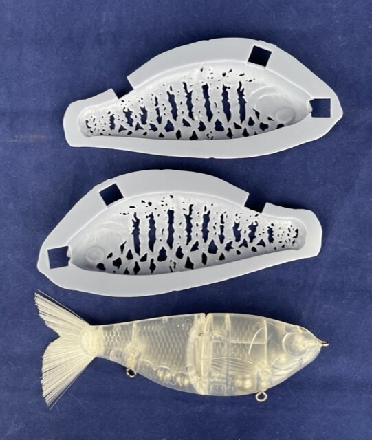 3D Stencil for - 7.1&quot; Big Belly Shad