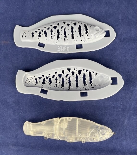 3D Stencil for - 135mm glide slide, Similar to Mega bass I slide 135. 5.5 inches to tail.