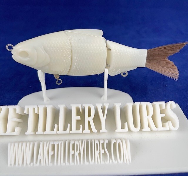 3D Stencil for - 5" Slow Sink Shad Glide (Knock Off to 30 Acre)