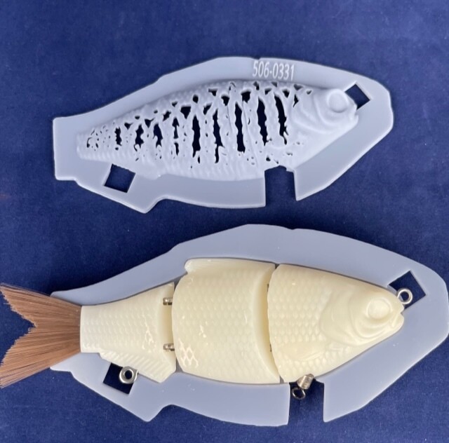 3D Stencil for - 5&quot; Slow Sink Shad Glide (Knock Off to 30 Acre)