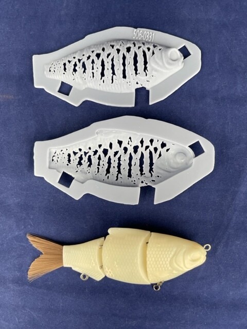 3D Stencil for - 5&quot; Slow Sink Shad Glide (Knock Off to 30 Acre)