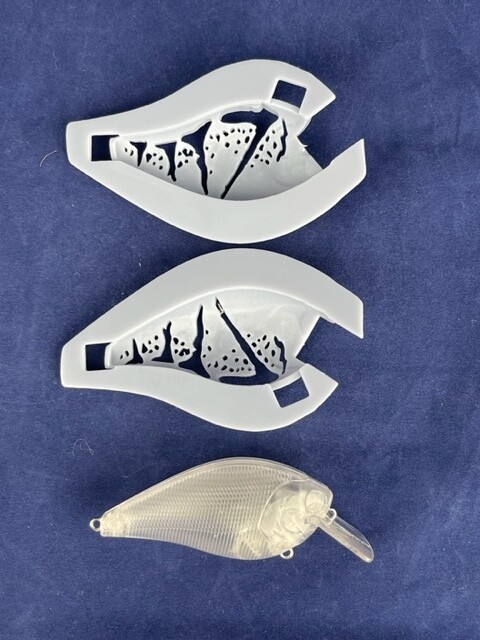 3D Stencil for - Lurebuild - LB High Quality 2.5 Square Bill
