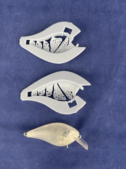 3D Stencil for Standard 1.5 Square Bill Shallow Diver Crankbait