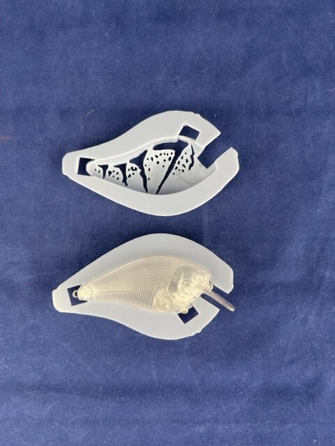 3D Stencil for Standard 2.5 Square Bill Shallow Diver Crankbait