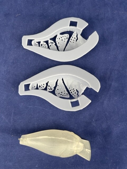 3D Stencil For 2.5 Shallow Diving Square Bill Crankbait
