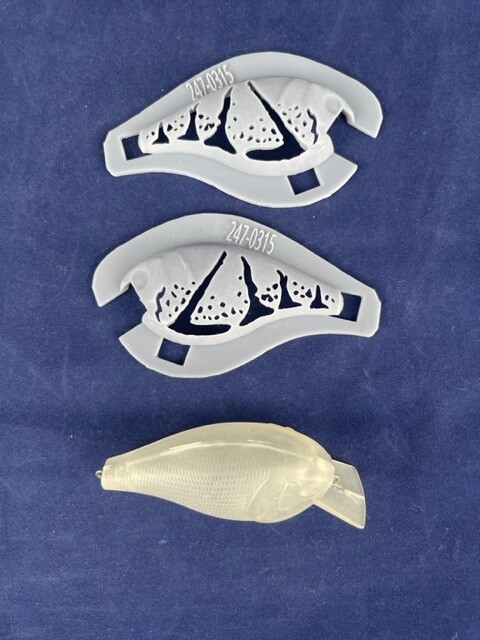 3D Stencil For 2.5 Shallow Diving Square Bill Crankbait