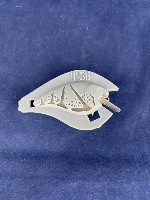 3D Stencil for Standard 1.5 Square Bill Shallow Diver Crankbait