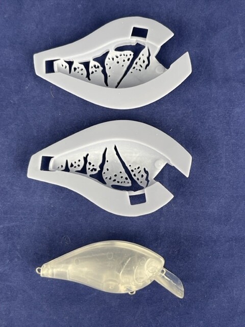 3D Stencil for - Lurebuild - 2.5 Silent High Quality Square Bill