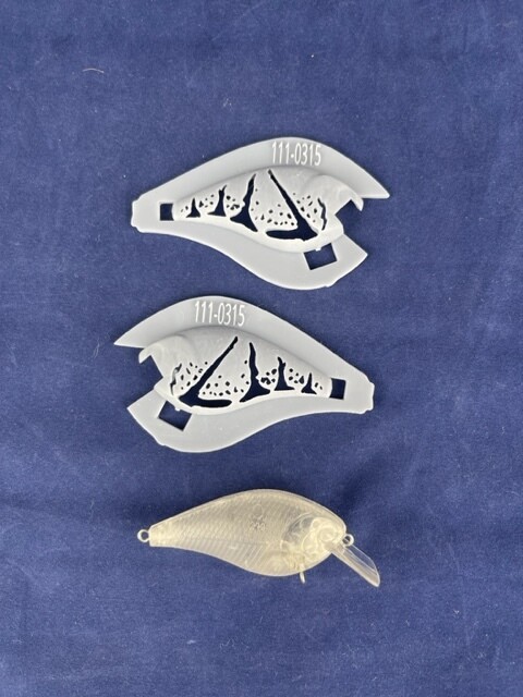 3D Stencil for Standard 1.5 Square Bill Shallow Diver Crankbait