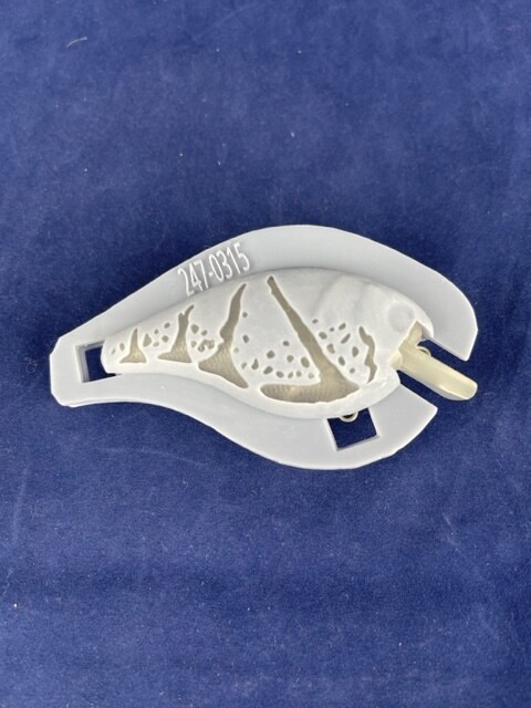 3D Stencil For 2.5 Shallow Diving Square Bill Crankbait