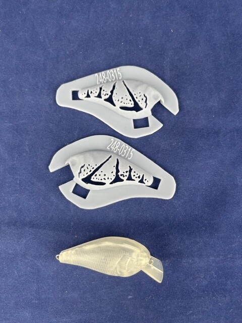 3D Stencil For 1.5 Junior Shallow Diving Square Bill Crankbait