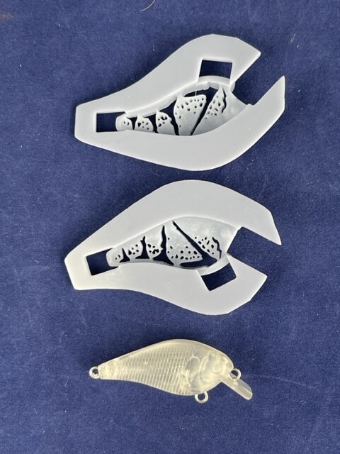 3D Stencil for - Lurebuild - LB High Quality 1.5 Mini Square Bill