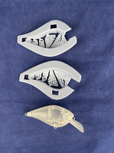 3D Stencil for - 3.25&quot; Precision Flat Side ko 2.5 Flat Side Crank
