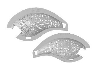 3D Stencil for - Alternative to DEPS Evoke 4.0, Patterns: 523-0485 Pumpkinseed