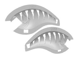 3D Stencil for - Alternative to DEPS Evoke 1.2, Patterns: 522-0539 Perch