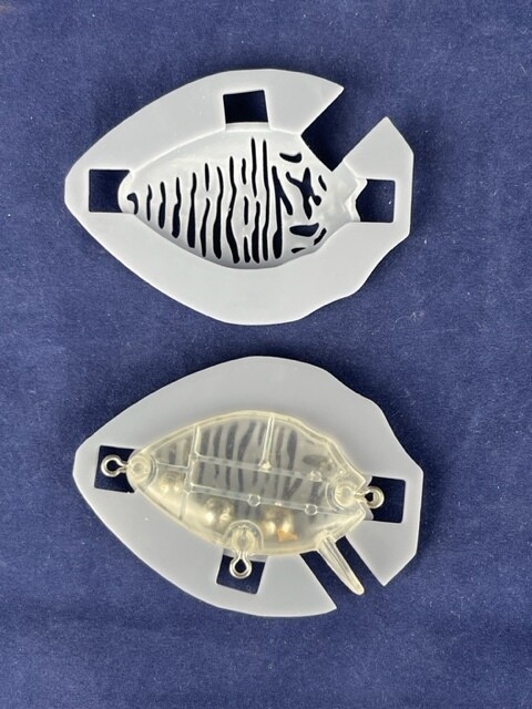 3D Stencil for - Pumpkin Seed - Similar to Heddon Pumpkinseed