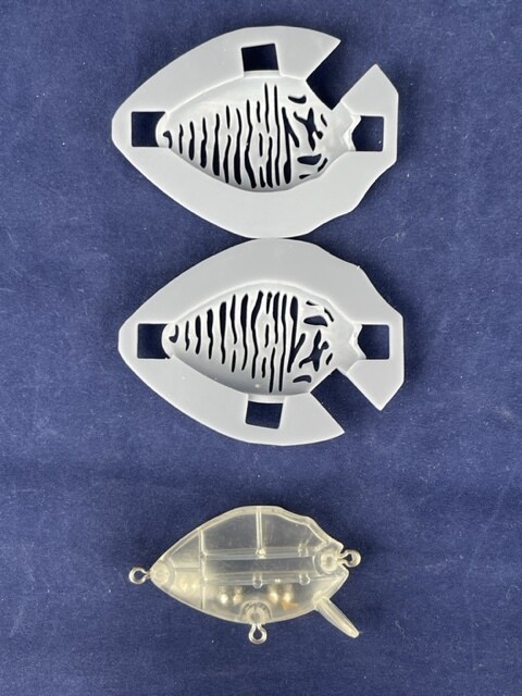 3D Stencil for - Pumpkin Seed - Similar to Heddon Pumpkinseed