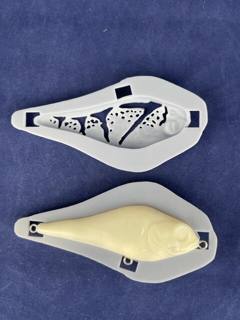 3D Stencil for - Lipless Sinking Minnow