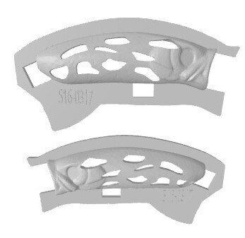 3D Stencil for - Sugartit Stealth Popper, Patterns: 516-0317 Frog
