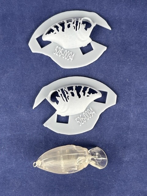 3D Stencil for - Megabass Griffon (MR-X) Finesse Bait Knock Off