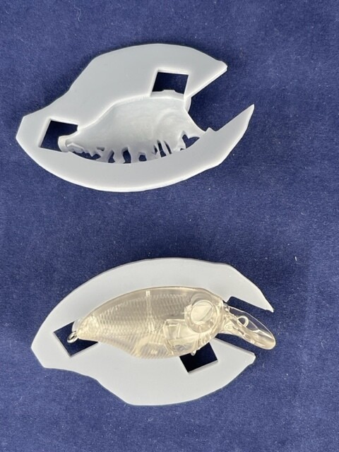 3D Stencil for - Megabass Griffon (MR-X) Finesse Bait Knock Off