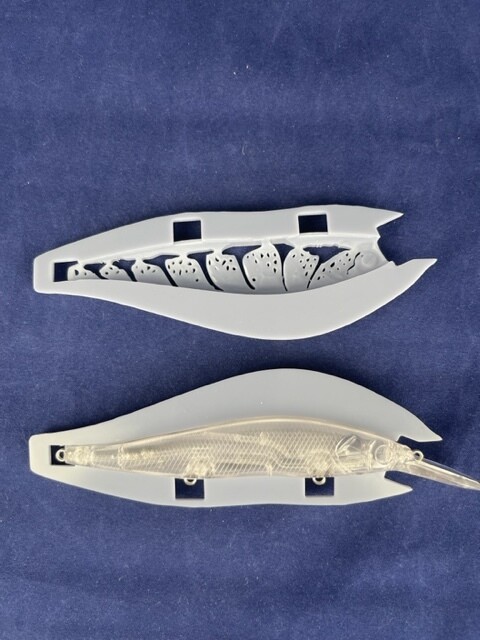 3D Stencil for - Regular 110 Jerkbait Plus Knock Off