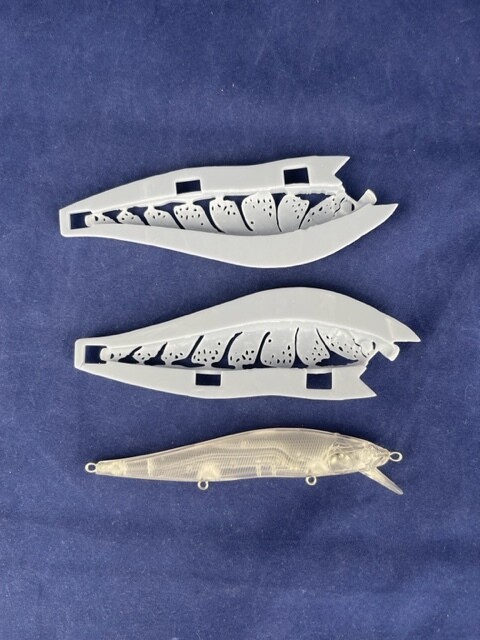 3D Stencil for - Regular 110 Jerkbait Knock Off