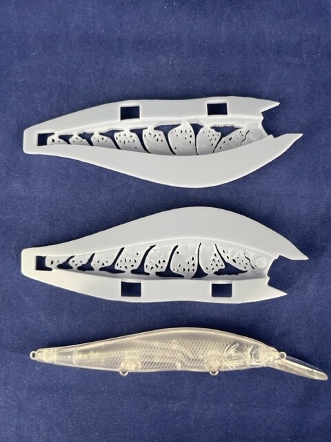 3D Stencil for - Regular 110 Jerkbait Plus Knock Off