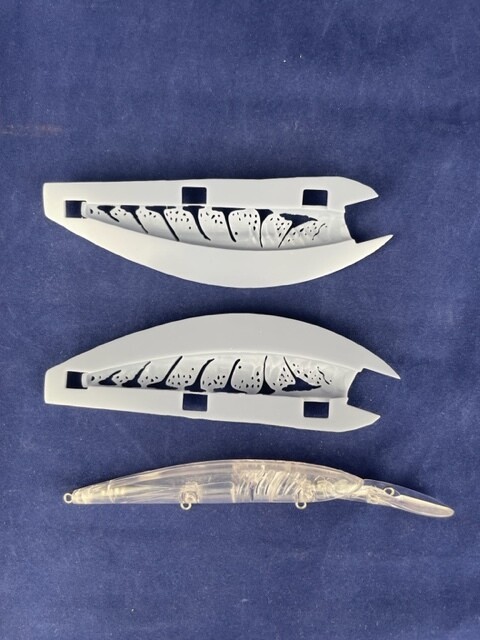 3D Stencil for - 5.5&quot; Open Gill Jerkbait