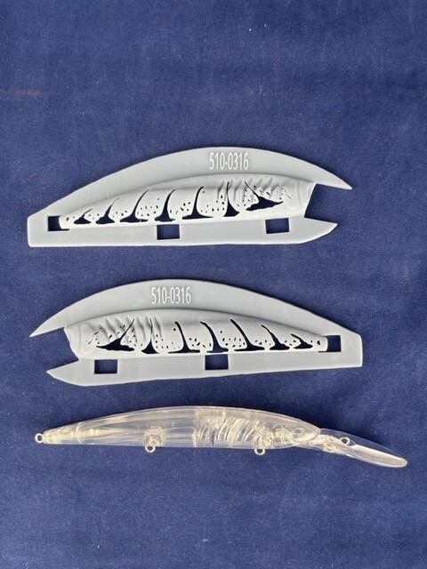 3D Stencil for - 5.5&quot; Open Gill Jerkbait