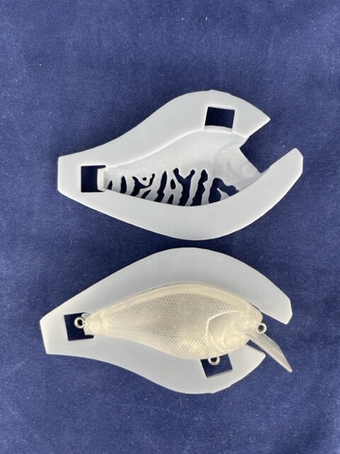 3D Stencil for Alternative  Lures 1.5 One Knocker Square Bill