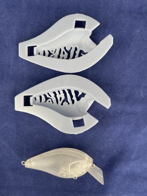 3D Stencil for Alternative Lures 1.5 One Knocker Square Bill
