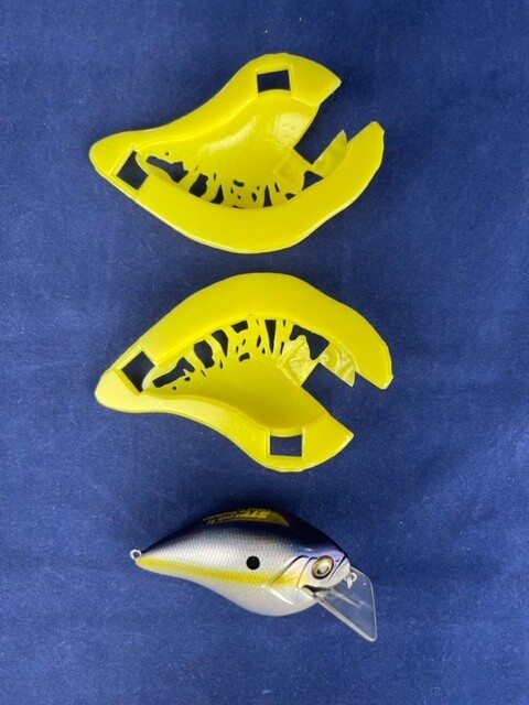 3D Stencil for -  Megabass 1.5 S-Crank Square Bill Original Lure