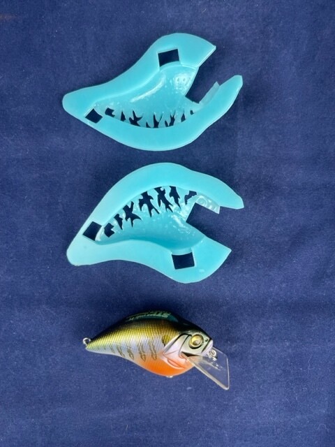 3D Stencil for -  Megabass 1.2 S-Crank Square Bill Original Lure