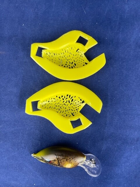 3D Stencil for Rapala DT 4 Original Lure