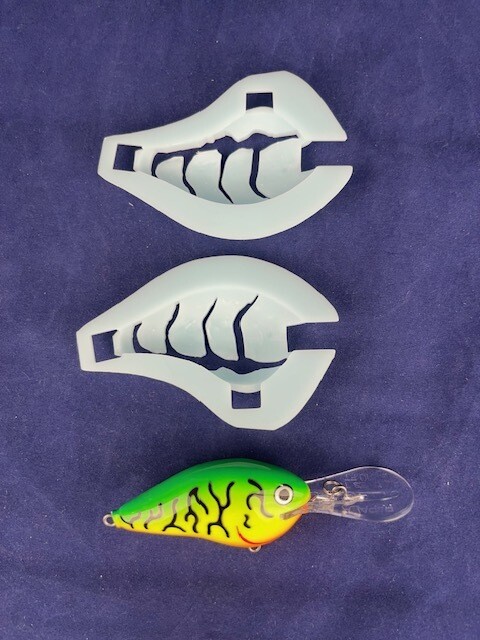 3D Stencil for Rapala DT 10 Original Lure
