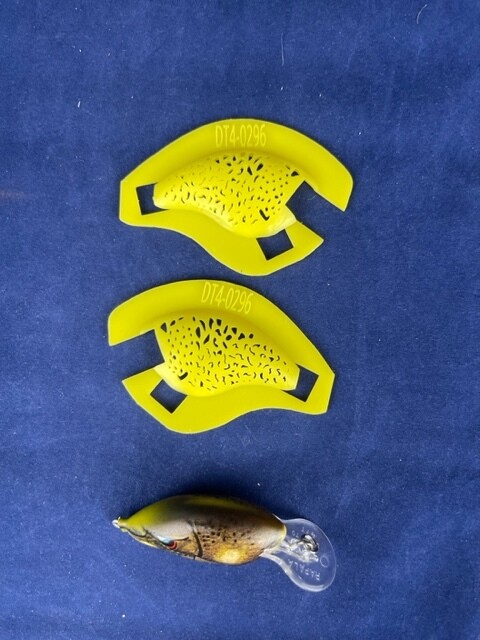 3D Stencil for Rapala DT 4 Original Lure