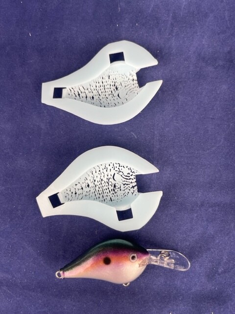 3D Stencil for Rapala DT 6 Original Lure