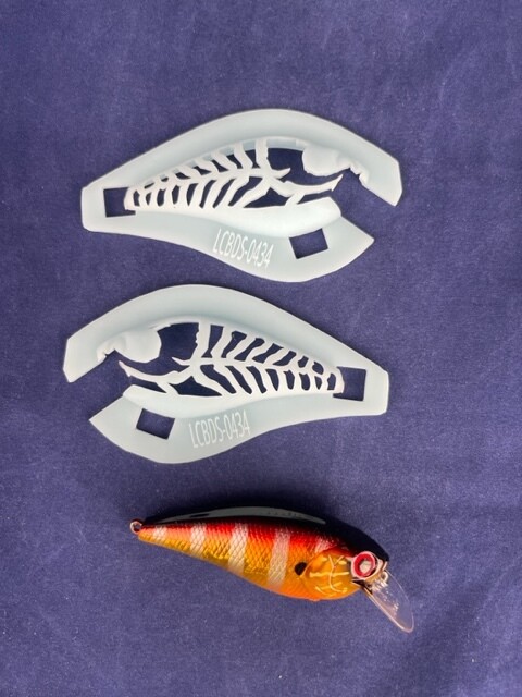 3D Stencil for Lucky Craft BDS Magic DRS 2.2 Original Lure